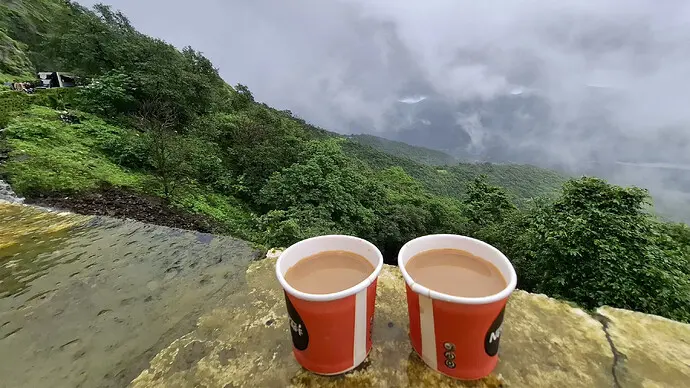 Chai at a mountain dhaba