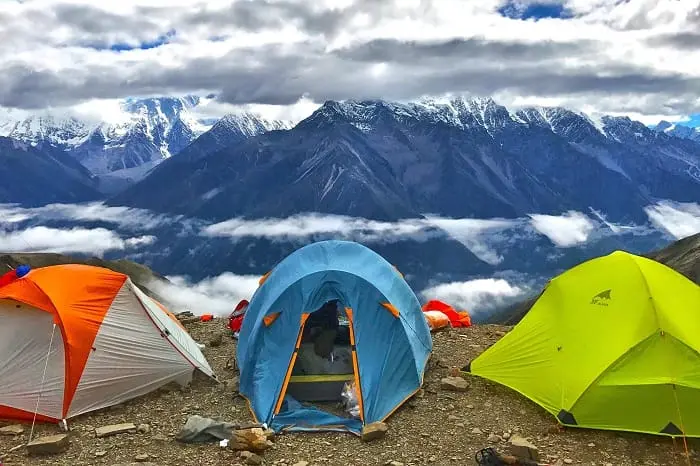 High Altitude Camping
