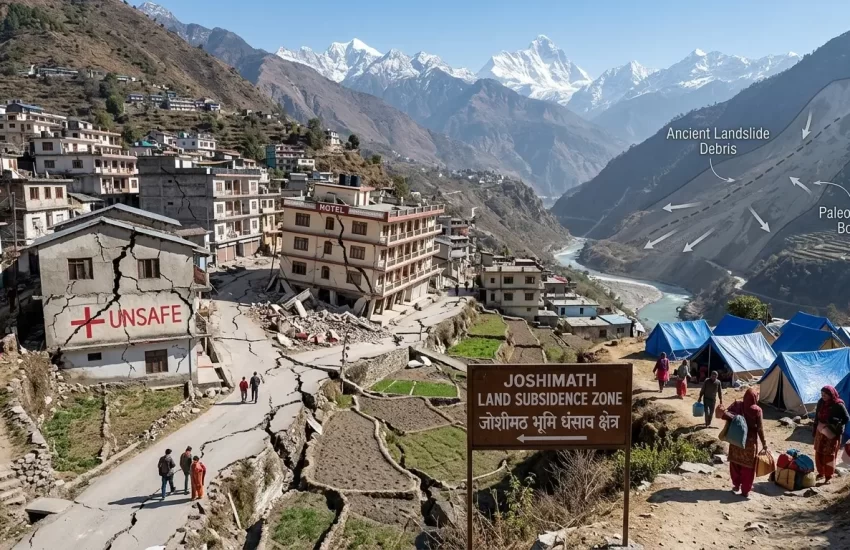 Joshimath Land Subsidence