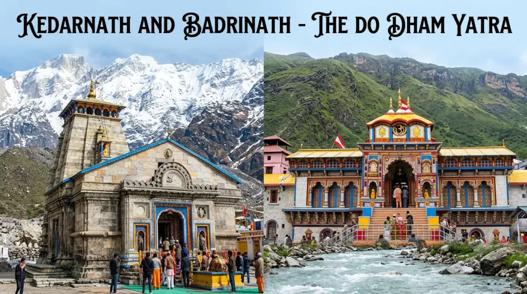 Kedarnath from Joshimath How to Plan the Do Dham Circuit