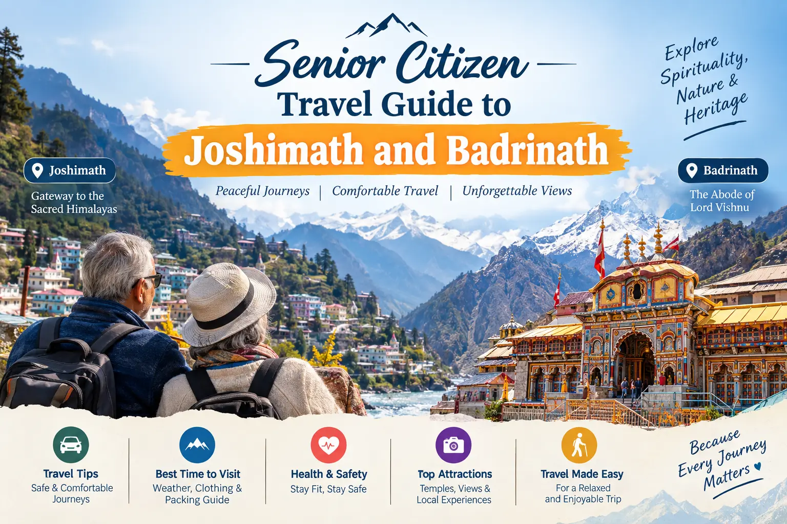 Senior Citizen Travel Guide to Joshimath & Badrinath