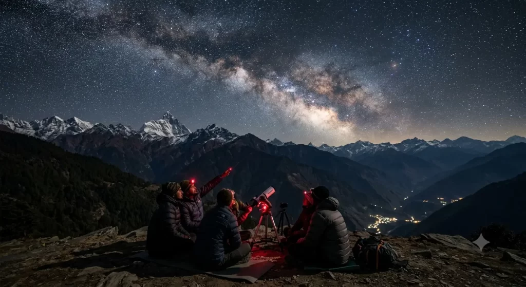 Stargazing in Joshimath